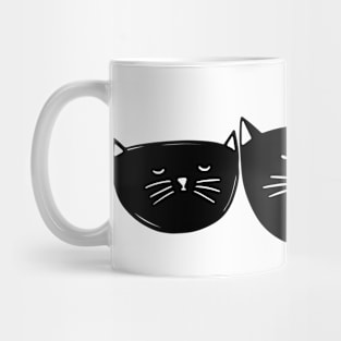 three cats adorable Mug